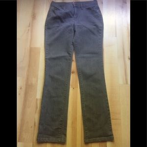 Gloria Vanderbilt Tara Curvy Gray Jeans Size 4